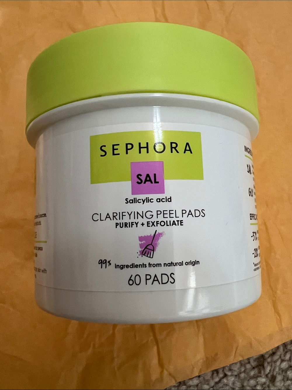 Sephora Peal Pads Purify + Exfoliate